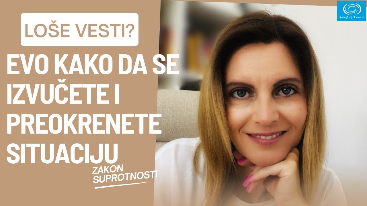 Loše vesti? Evo kako da se izvučete i preokrenete situaciju| KreirajSvojuStvarnost | Nevil Godard