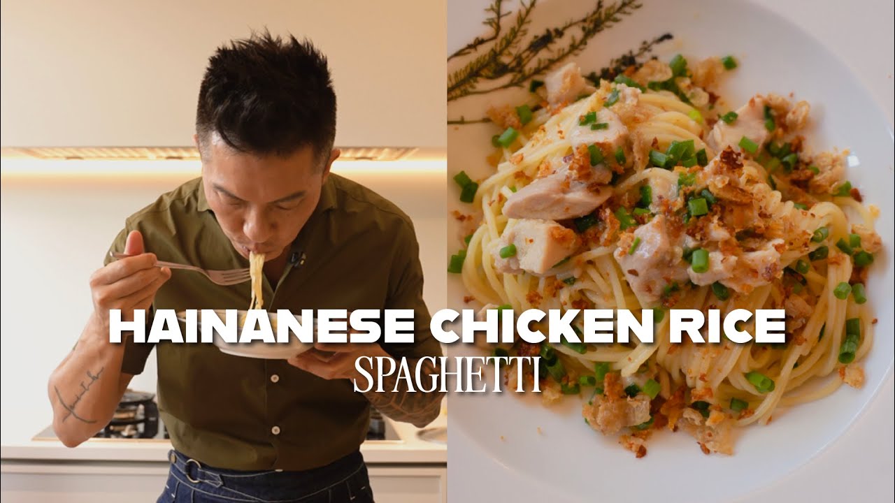 CHICKEN RICE MEETS PASTA