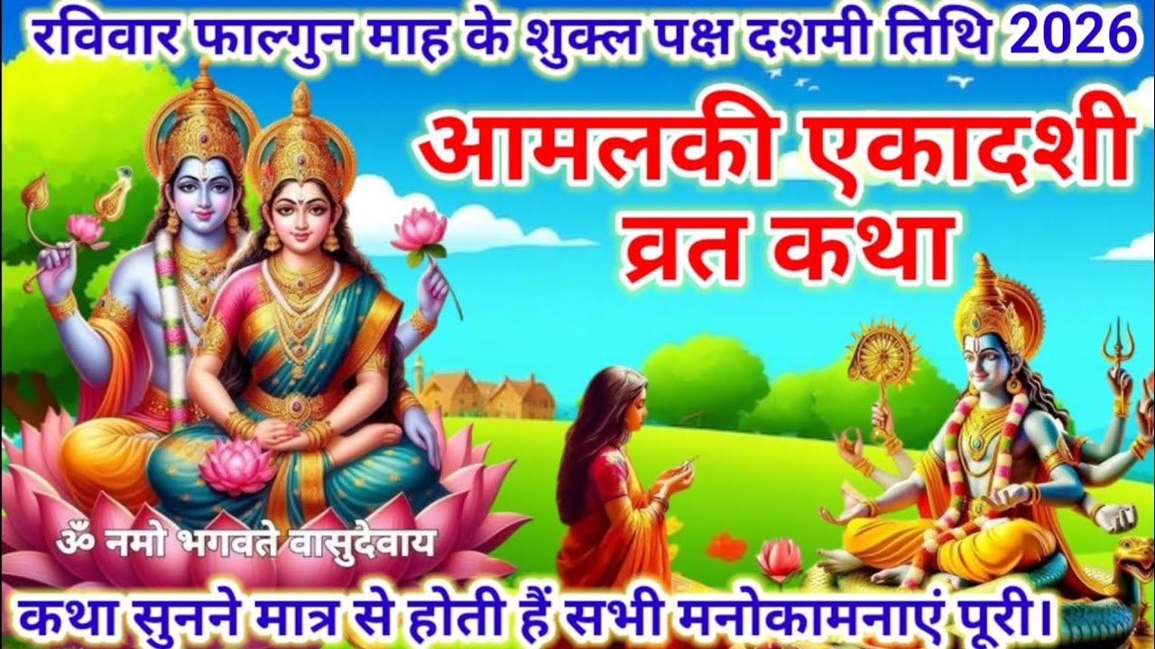 Amalki Ekadashi 2025/आमलकी एकादशी व्रत कथा/ आमलकी एकादशी 2025 / Amalaki Ekadashi Katha