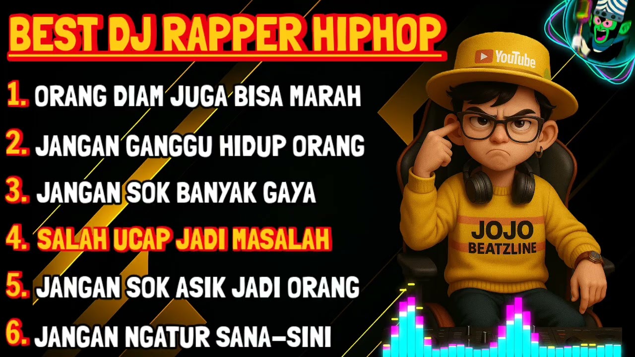 BEST DJ RAPPER HIPHOP || ORANG DIAM JUGA BISA MARAH | JANGAN GANGGU HIDUP ORANG #djhiphop #djdangdut