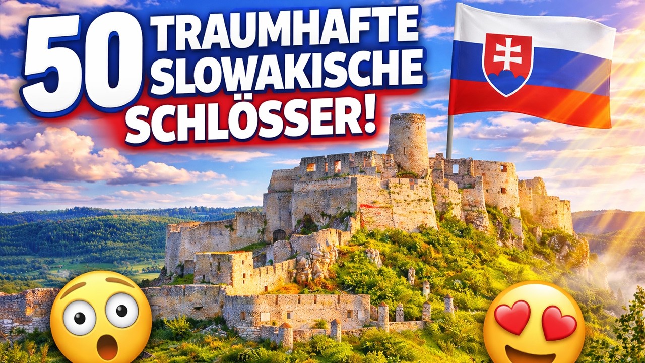 50 der schönsten Schlösser Europas – und alle sind in der Slowakei!