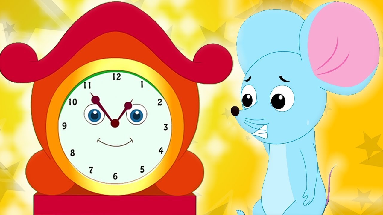 Hickory Dickory Dock | orologio e mouse rima | canzoni per bambini | filastrocche | Kids Tv Italiano