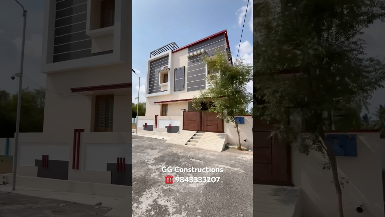 4BHK House for Sale in Salem, 4cent 97Lakhs ☎️ 9843333207