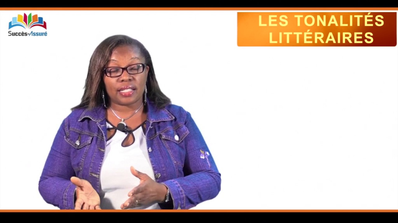 Les tonalités littéraires