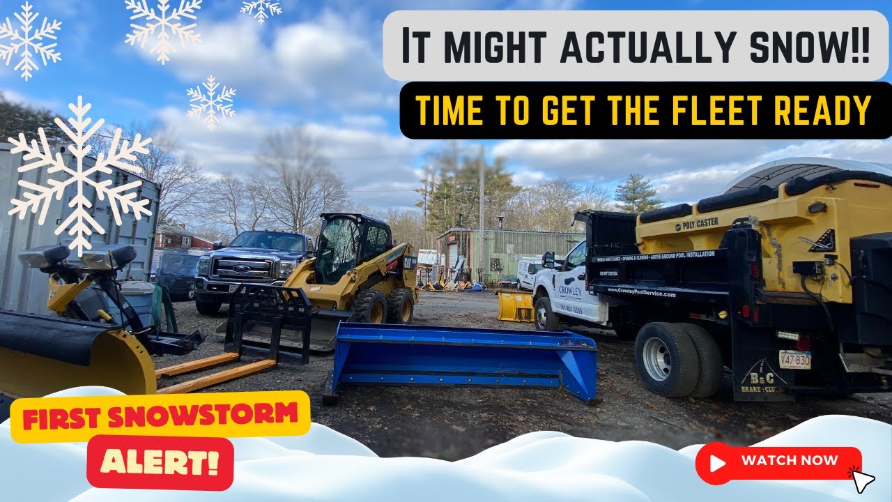 We might actually get to PLOW SNOW! First storm of the season is coming!