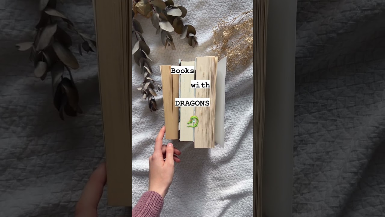 Books With Dragons 🐉📚🔖#bookrecommendations #booksuggestions #bookstoread #booktok