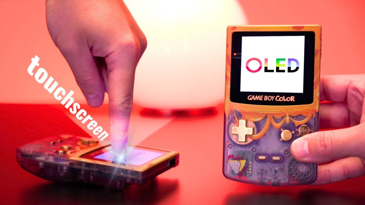 Емкостный сенсорный OLED-экран для замены Game Boy Color!