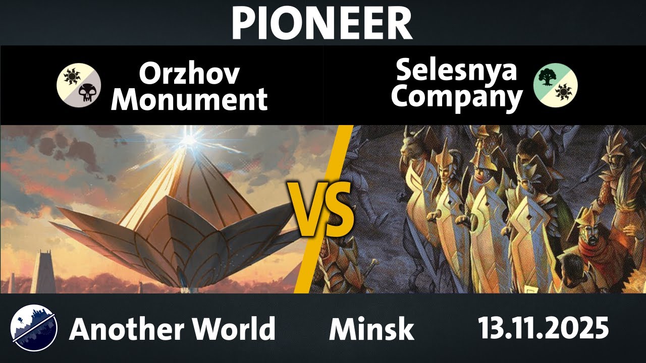 Orzhov Greasefang ⚪⚫ vs ⚪🟢 Selesnya Company | MTG Pioneer | 13-11-25 | Round 3