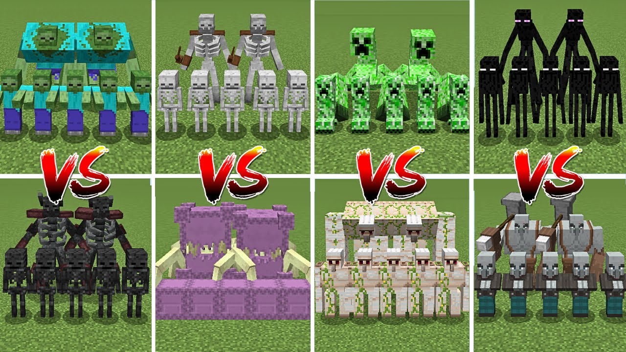 MUTANT MOB ARMY TOURNAMENT | Minecraft Mob Battle