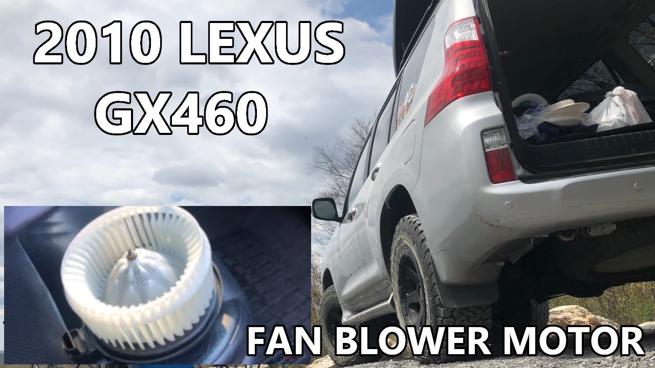 Lexus GX460 Fan Blower Motor & Cabin Filter Replace