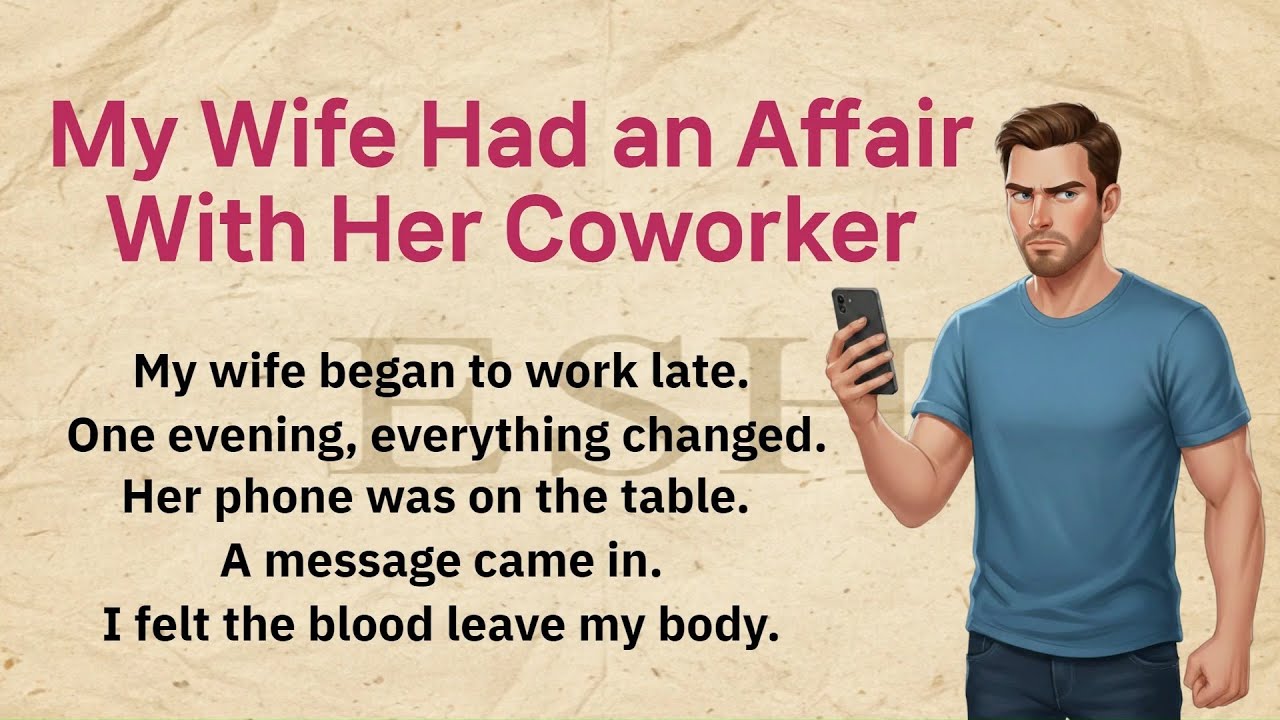 My Wife Had an Affair With Her Coworker | Learn English Through Easy Story (A2-B1 Level) #easystory