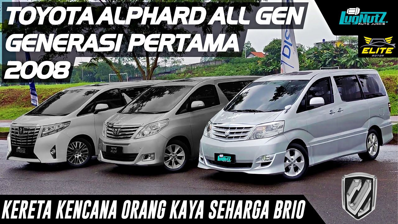 Budget BRIO Dapat Mobil Keluarga MEWAH & LEGA! Toyota Alphard Gen 1 Udah MURAH, Bikin TERLIHAT KAYA!