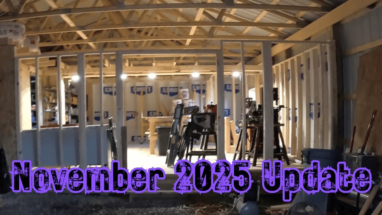 Barn Project Update: Moved into the Office