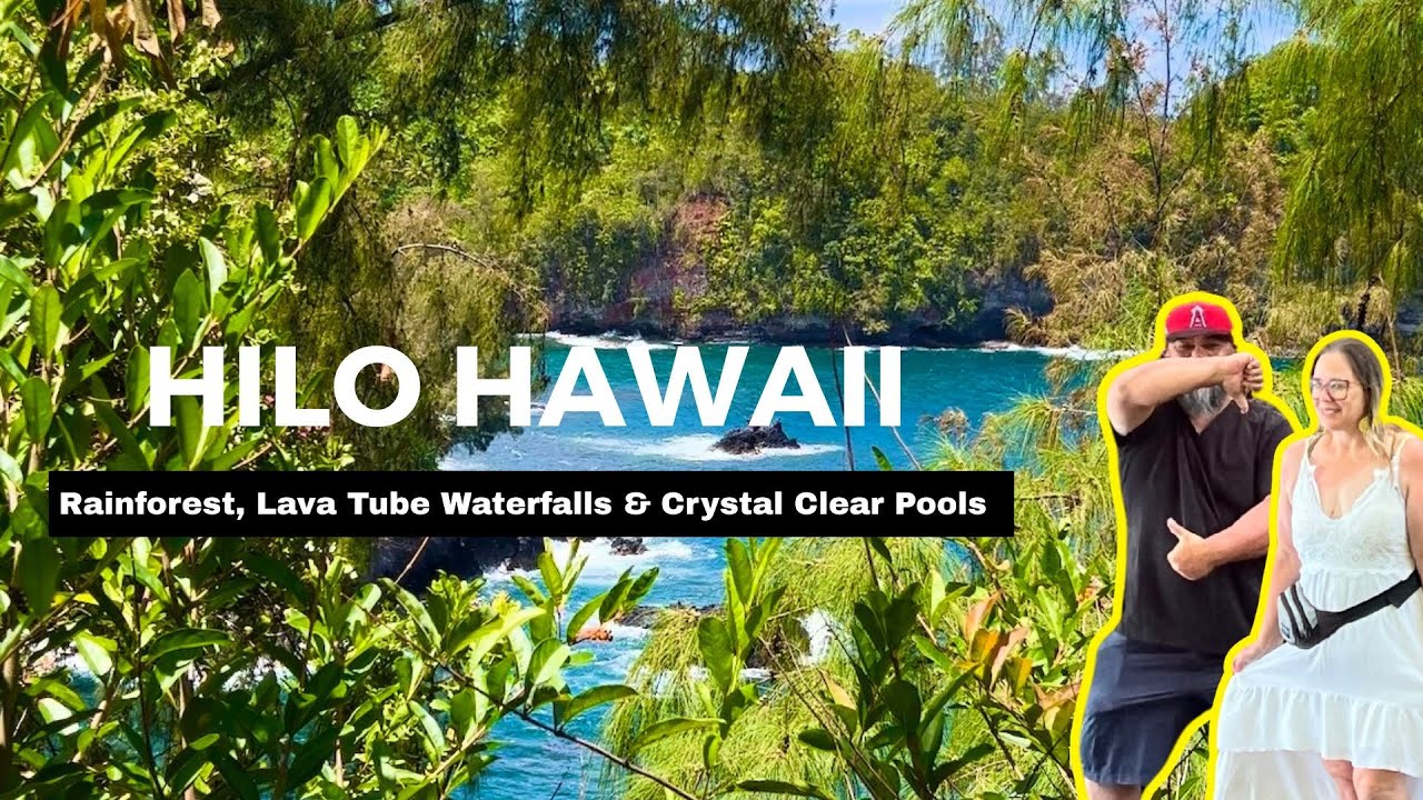 Hilo Hawaii Adventure: Lava Tubes, Waterfalls, & Rainforest | Big Island Vlog Ep. 2