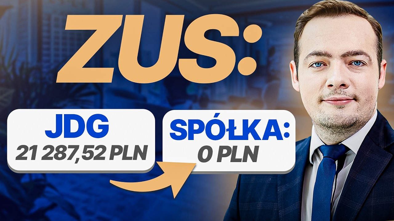 ZUS w 2025: Jak płacić mniej ZUSu? ZUS w JDG vs ZUS w Spółce z o.o.