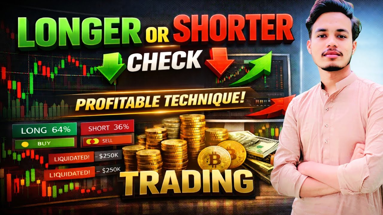 Long short position check method || how to become profitable trader || Earning With Ali 