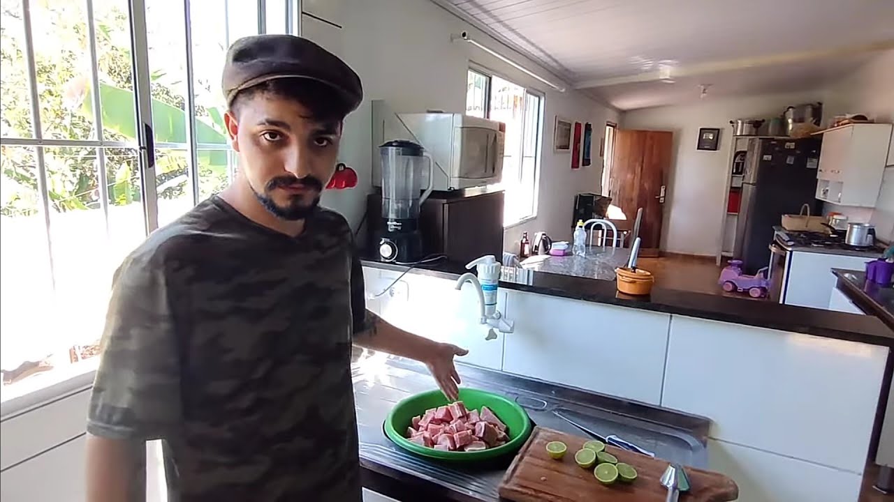 Osiris faz lombo suíno na cerveja 🍺 🐷