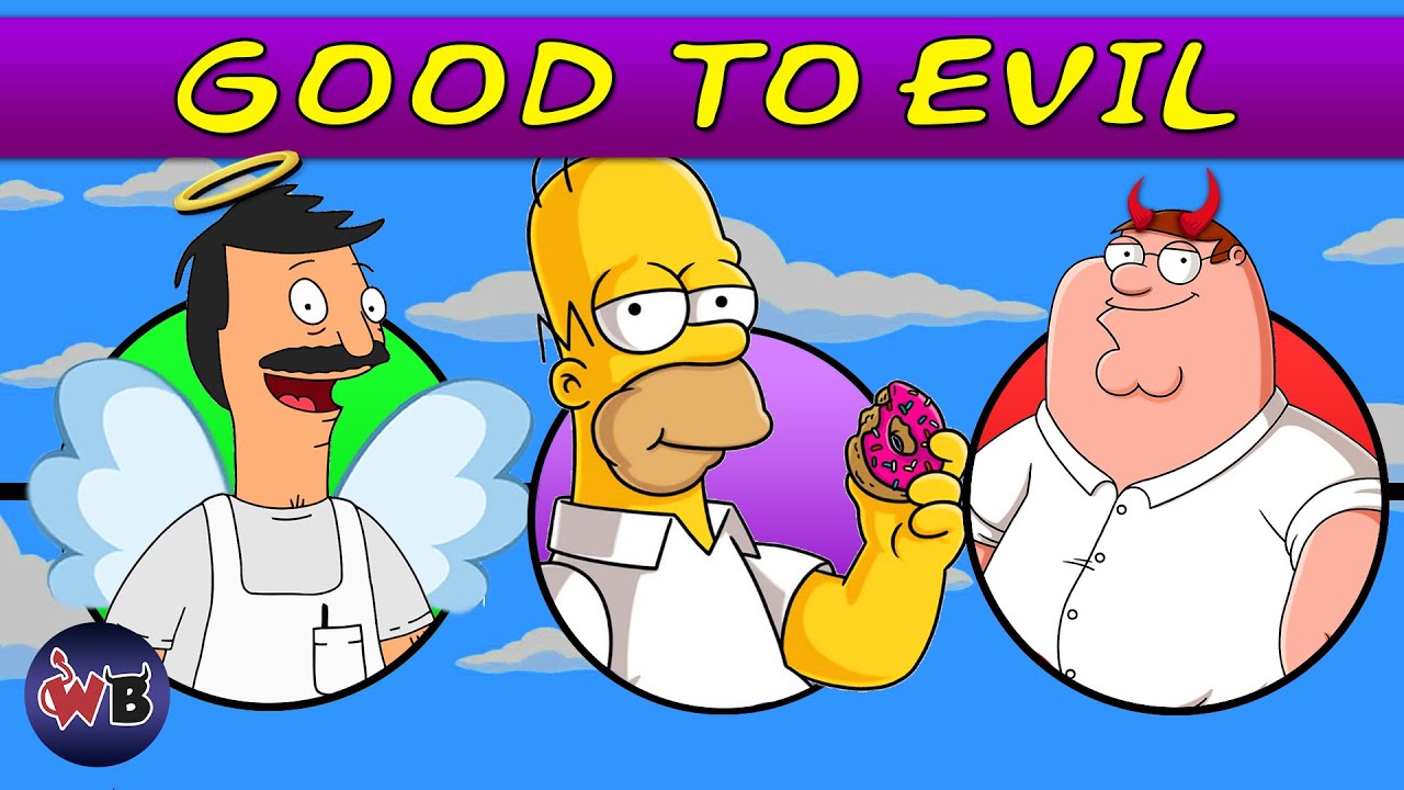 Adult Cartoon Husbands: Good to Evil