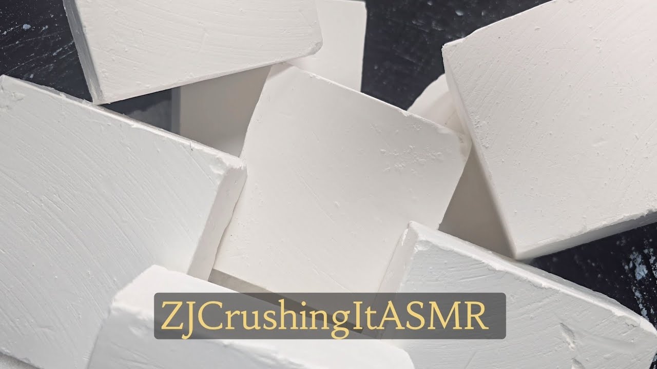 Crunchy, Glassy & Crispy | Oddly Satisfying | ASMR | Chalk