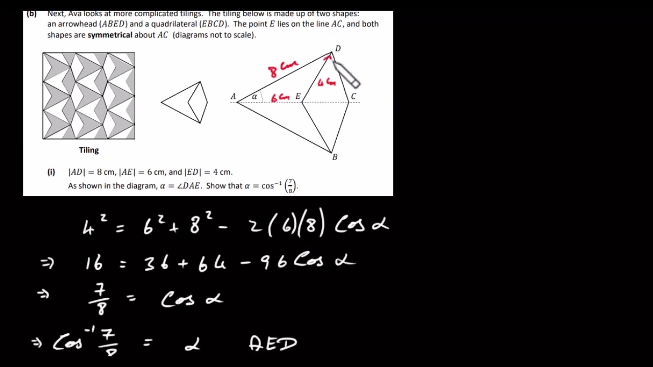 2023 HL Maths Paper 2 LC Q 9