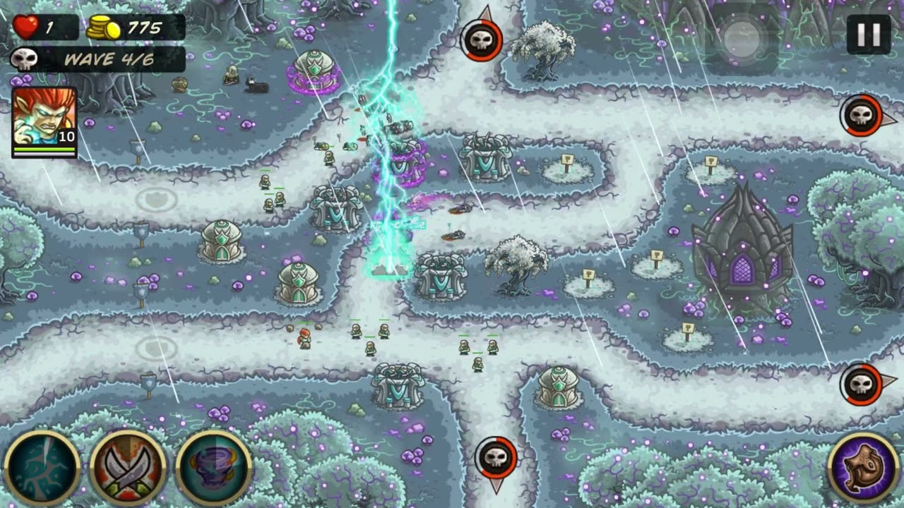 Kingdom Rush Origins / Arivan / Duskwood Outpost (Heroic Challenge)