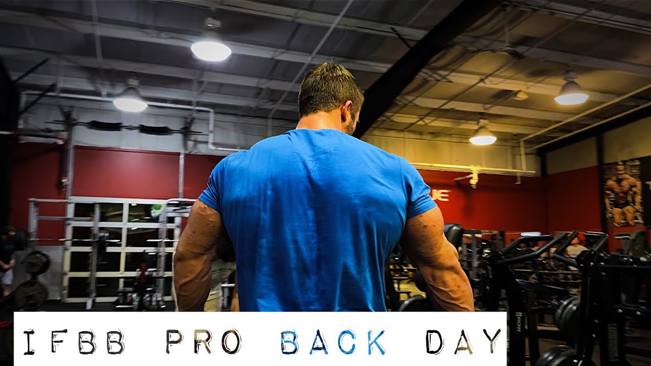 IFBB Pro Eric Wood | Back Workout