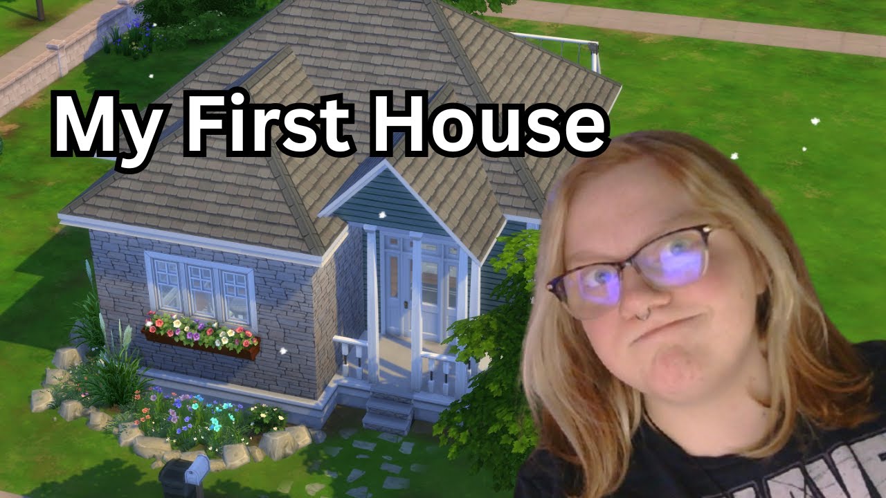 Building a house in The Sims 4