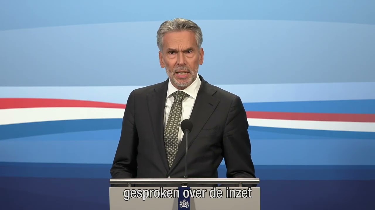 Terugkijken: het inleidend statement van premier Dick Schoof na de #ministerraad.