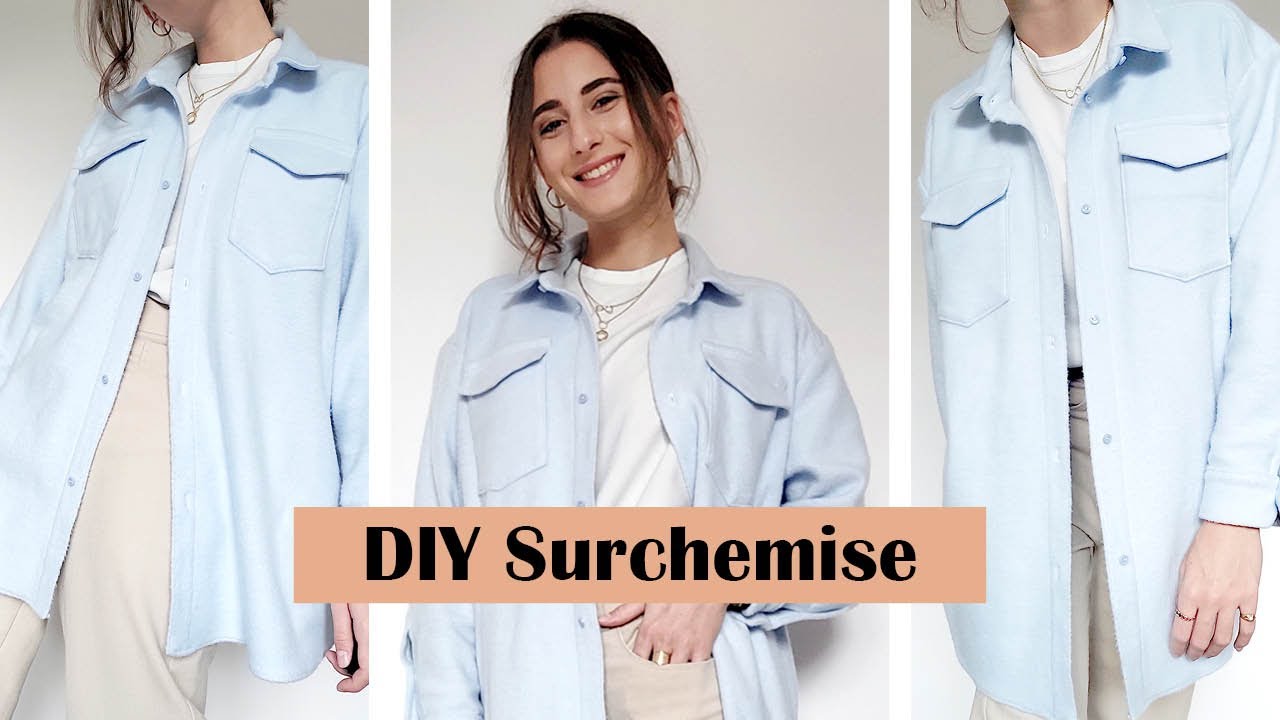 Comment Coudre une Surchemise ? // Coudre une Chemise pour Femme ou Homme // Tuto Couture