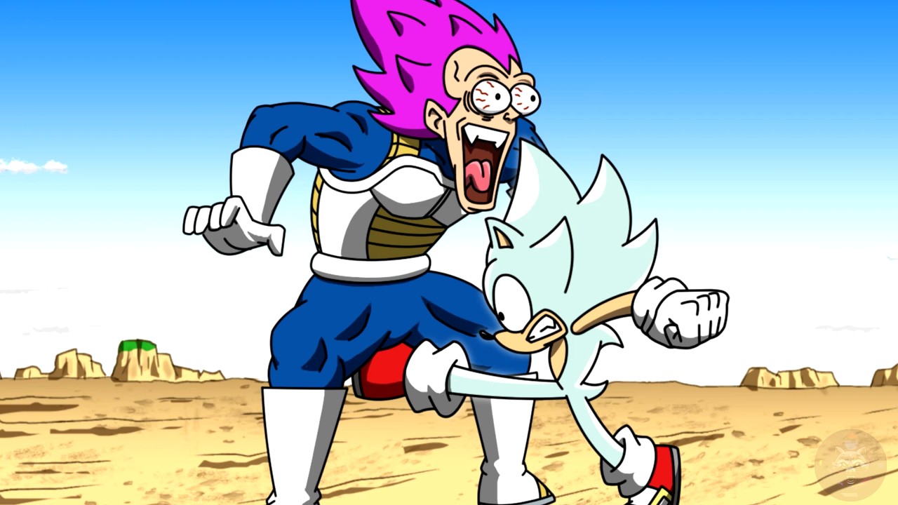 Sonic and Shadow vs Goku and Vegeta Part 2 - MULTIVERSE WARS 🥏💥🐉