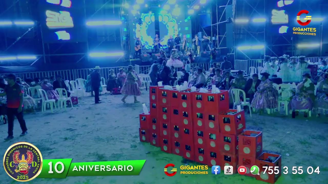 RENOVACIÓN ANDINA EN VIVO - 10° ANIVERSARIO COMPADRES DINAMICOS 2025