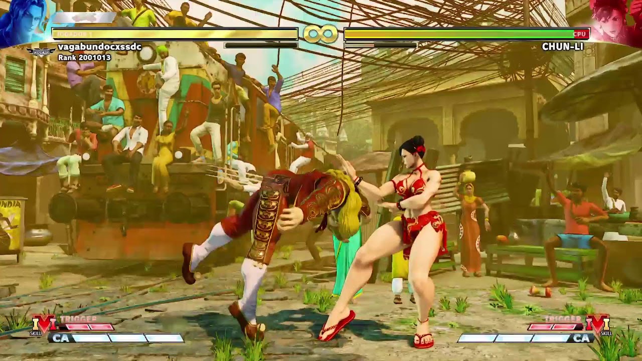 JOGANDO STREET FIGHTER V NO PS5