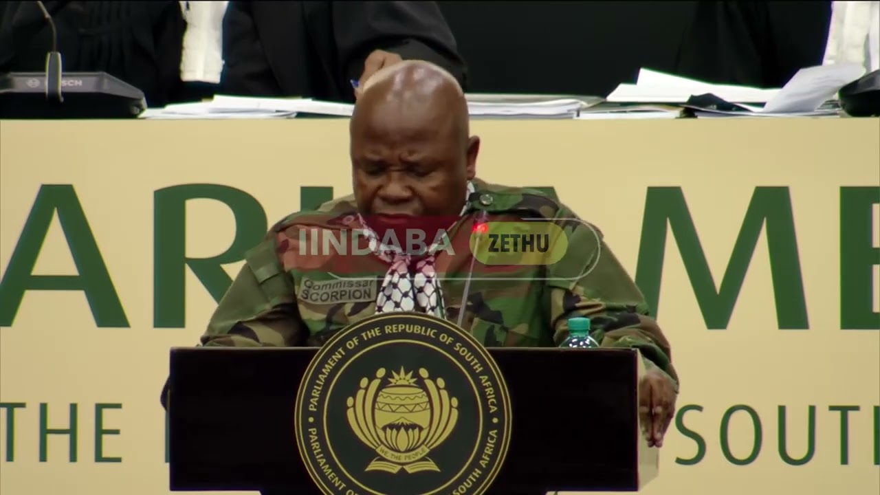 SONA Debate 2026 | uDes van Rooyen nongumbhexeshi weMK Party #iindabazethu