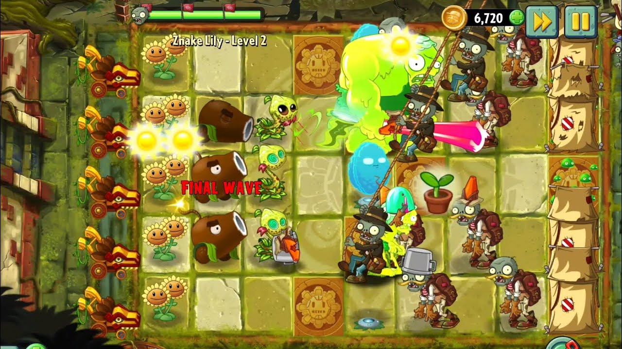 Znack Lily Level 2 Plant Vs Zombie 2 