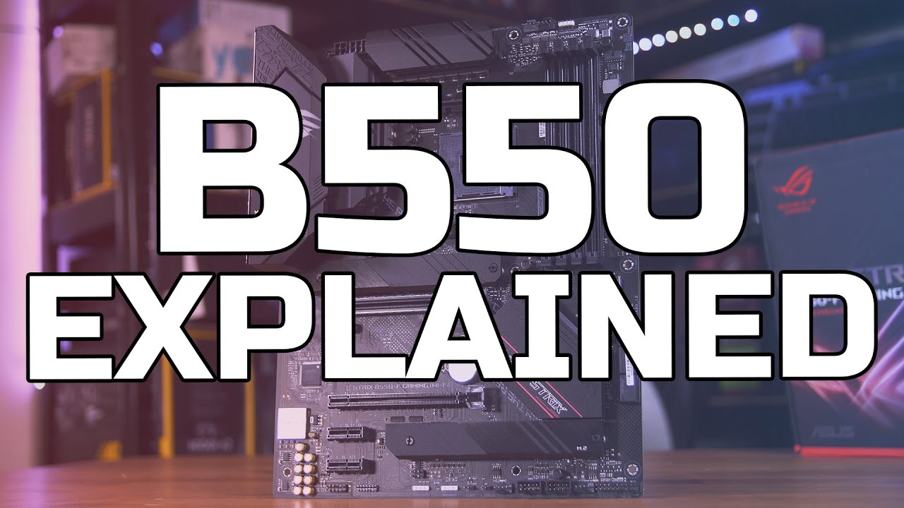 B550 Explained - PCIe Gen 4, CPU Support & More! - TechteamGB