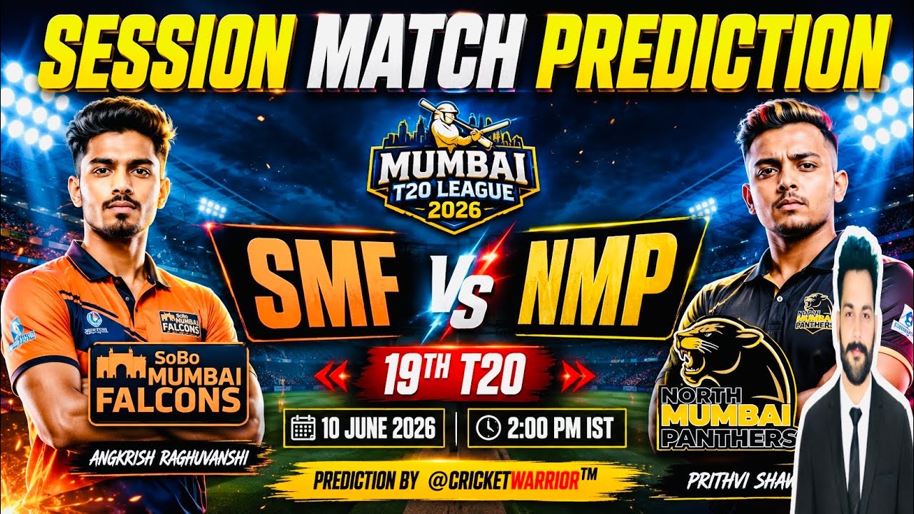Who Will Win? SMF vs NMP Match Prediction | 19th T20 | Mumbai T20 2026 | Today Match Analysis