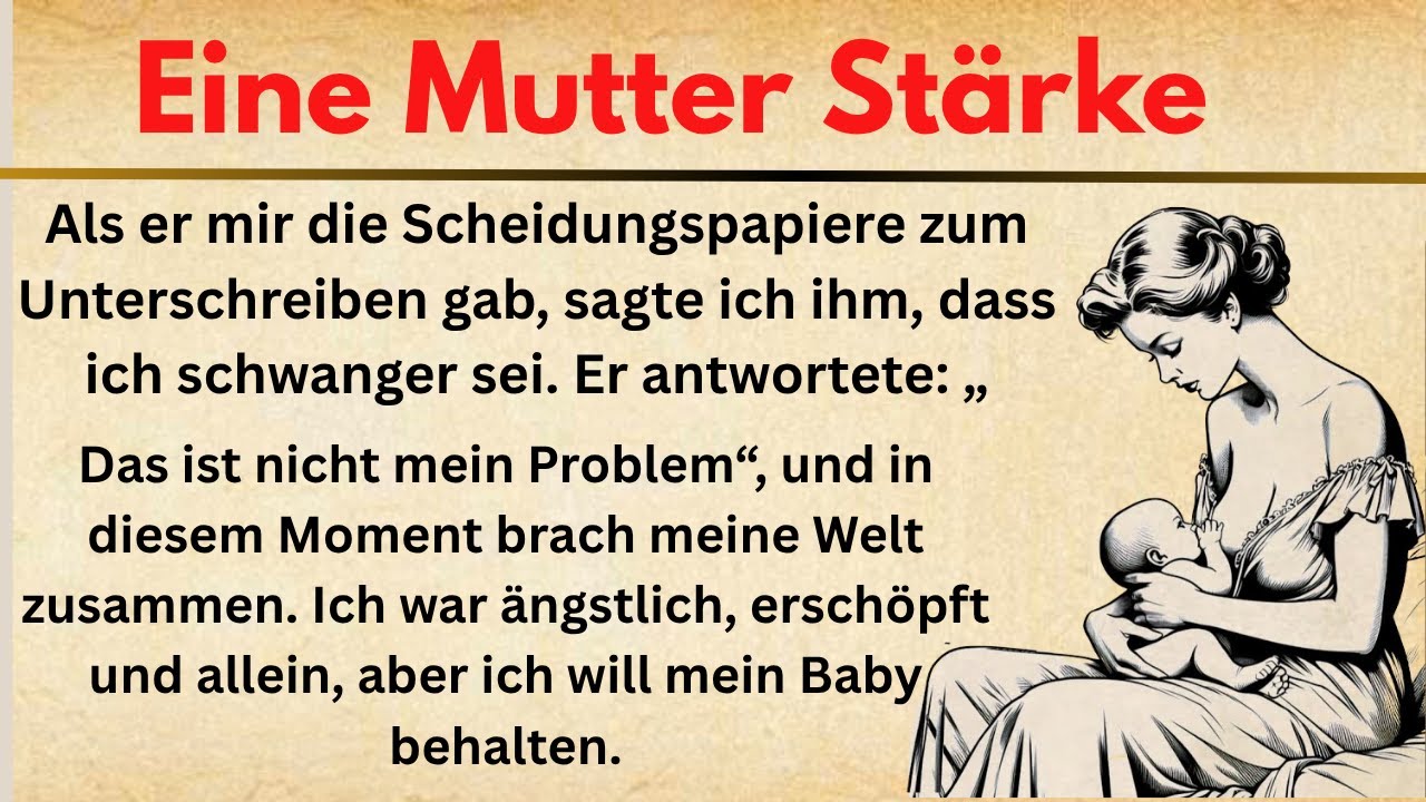 #71 | Eine Mutter St&auml;rke  &ndash; Deutsch lernen mit emotionaler Geschichte