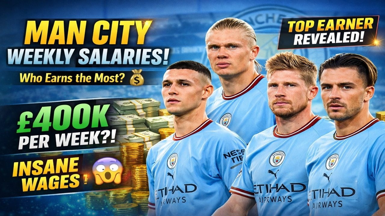 👀 Man City Wage Bill EXPOSED 💰 | Player Salaries 2025/26 |Haaland Earns HOW Much?!