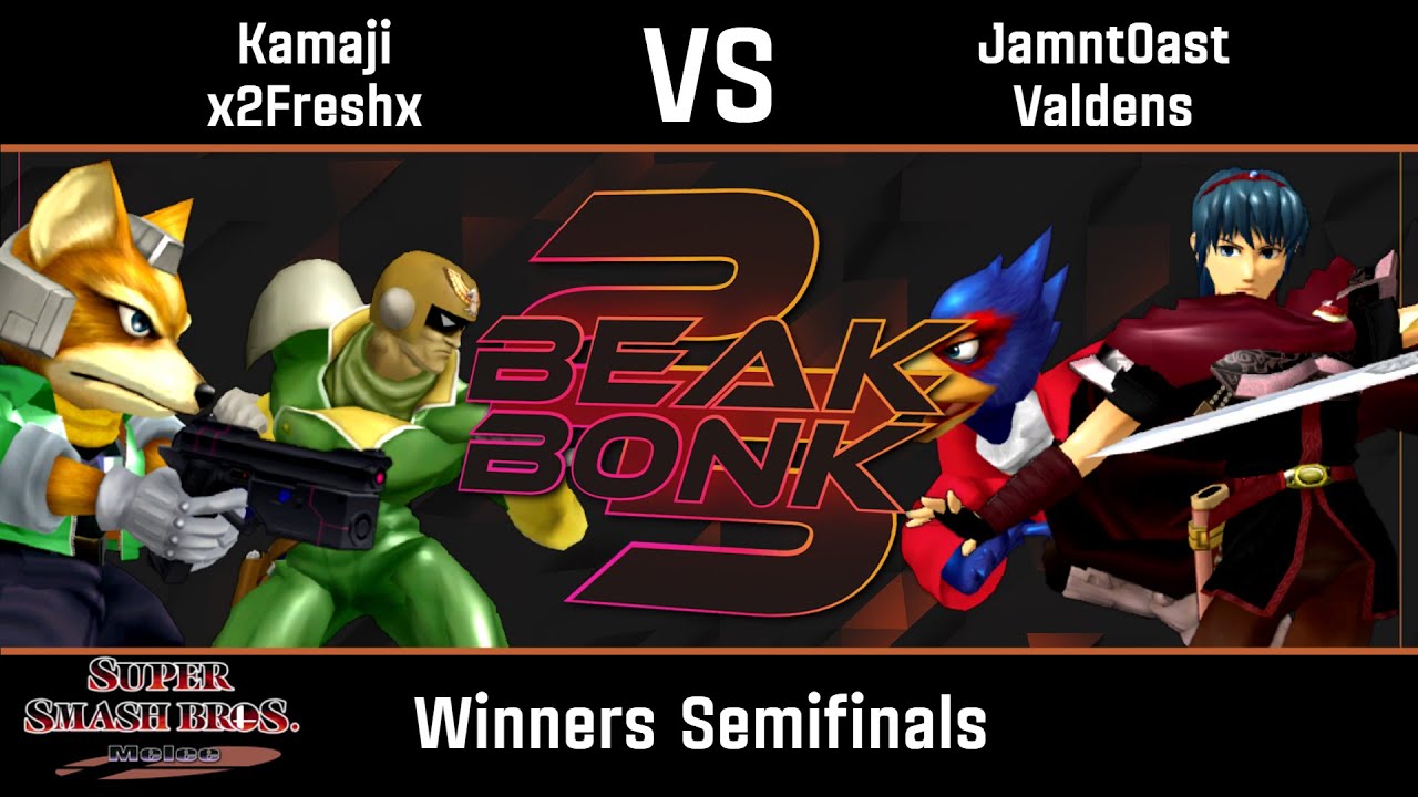 Kamaji & x2Freshx vs Jamnt0ast & Valdens - Melee Winners Semfinals -  Beak Bonk 2025