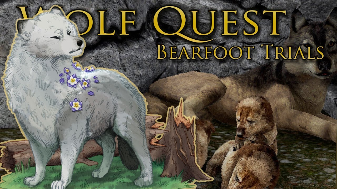Трагический поворот с нашими волчатами...?! 🐺 Wolf Quest: Bearfoot Wolves • №15