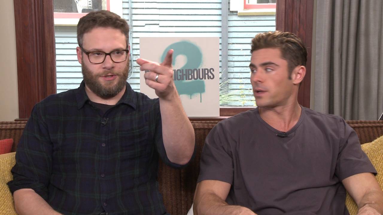 Seth Rogen and Zac Efron talk about Bad Neighbours 2