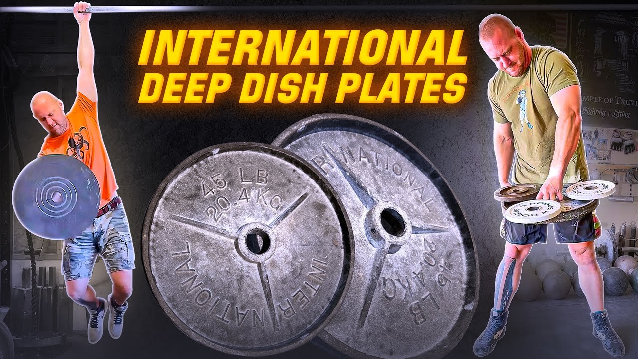 45lb International Deep Dish Plates & Hub Lifts