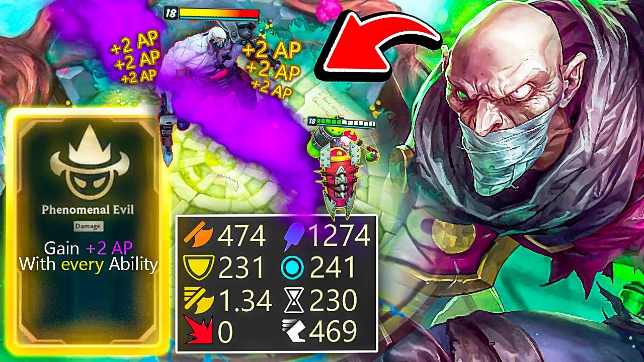 Singed but my poison infinitely stacks AP (2v2v2v2 Game Mode)