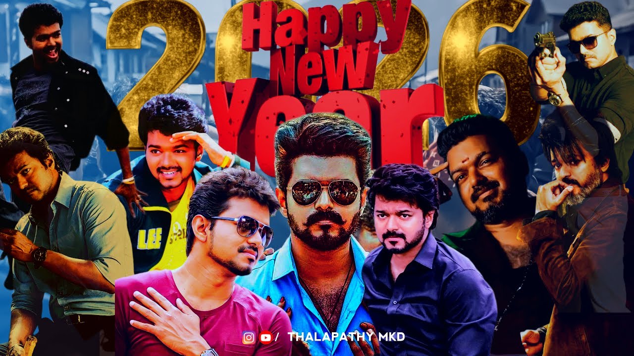 Happy New Year - 2026 ,Trust With New Beginings | ThalapathyMkd | MkdCutz |