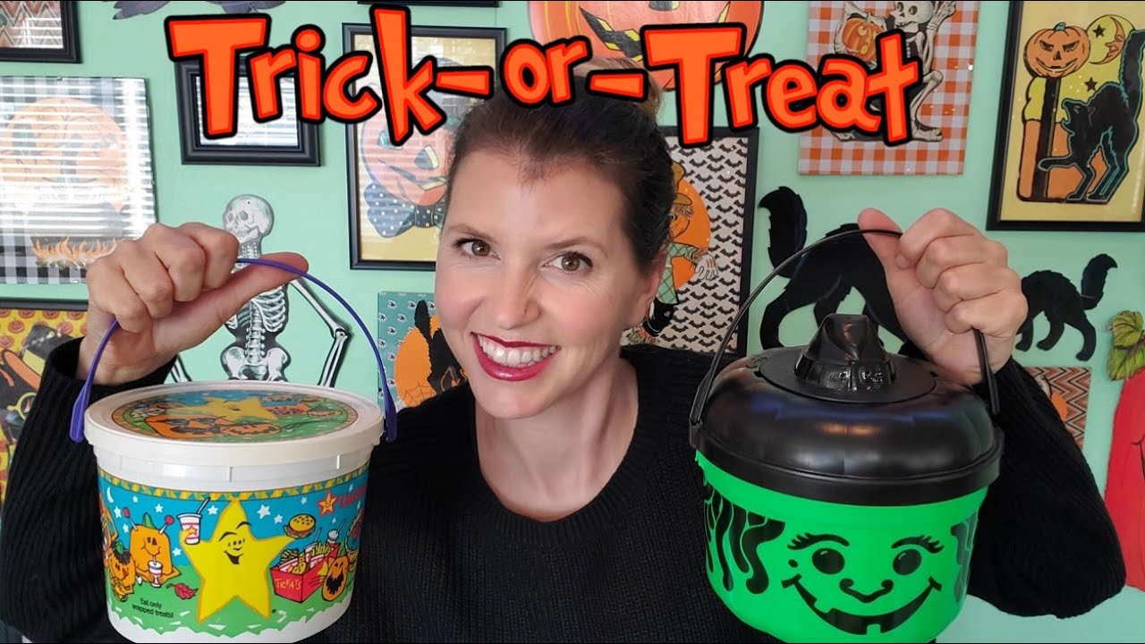 Kids Meal Treat Buckets & Pails Collection - Halloween Decoration Idea