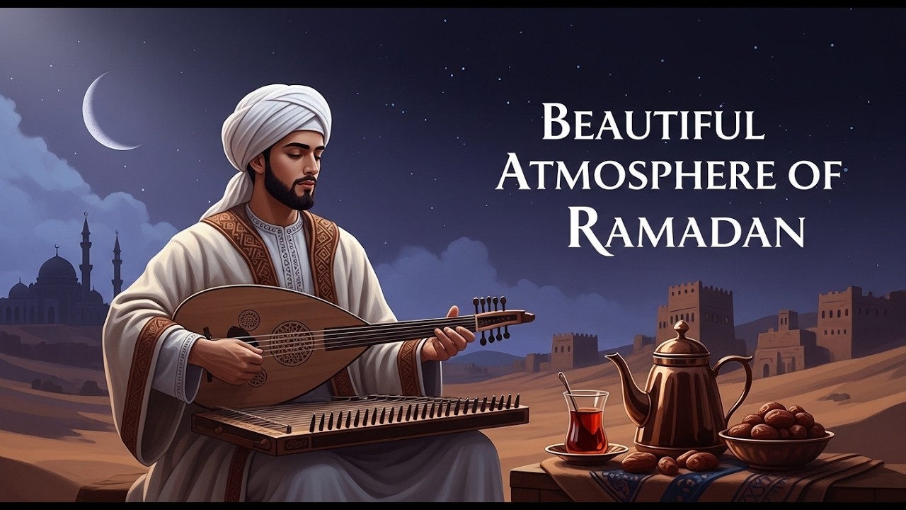 Beautiful Atmosphere of Ramadhan | Spiritual Arabian Oud & Ney | Relaxing Oriental Vibes 🎶✨