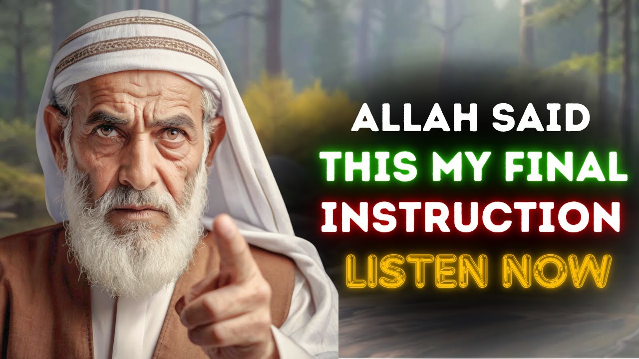 Before July Ends, Obey This Urgent Warning from Allah — Final Divine Instruction / ISLAMIC WISDOM