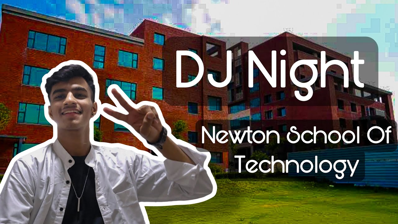 Freshers Party in college | DJ Night | Newton School of Technology | #collegelife #freshersparty