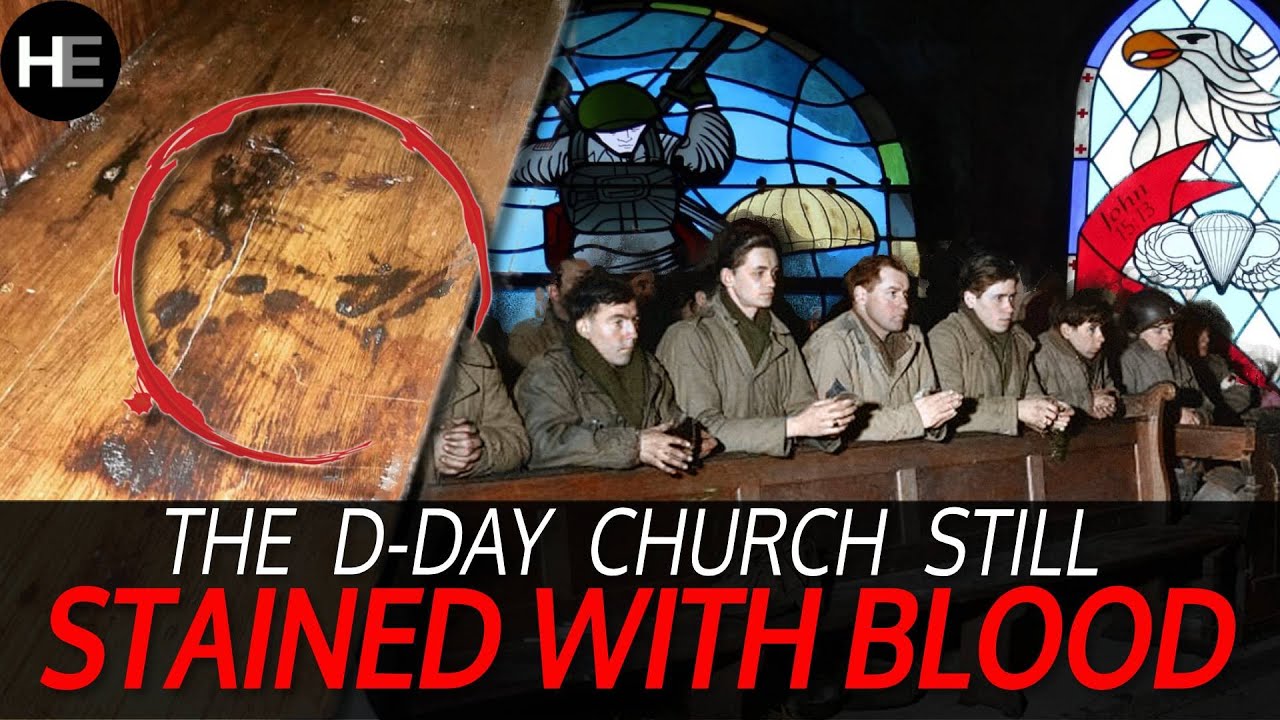 THEY SAVED FRIEND AND FOE | The D Day Church Still Stained With Blood | Normandy WW2