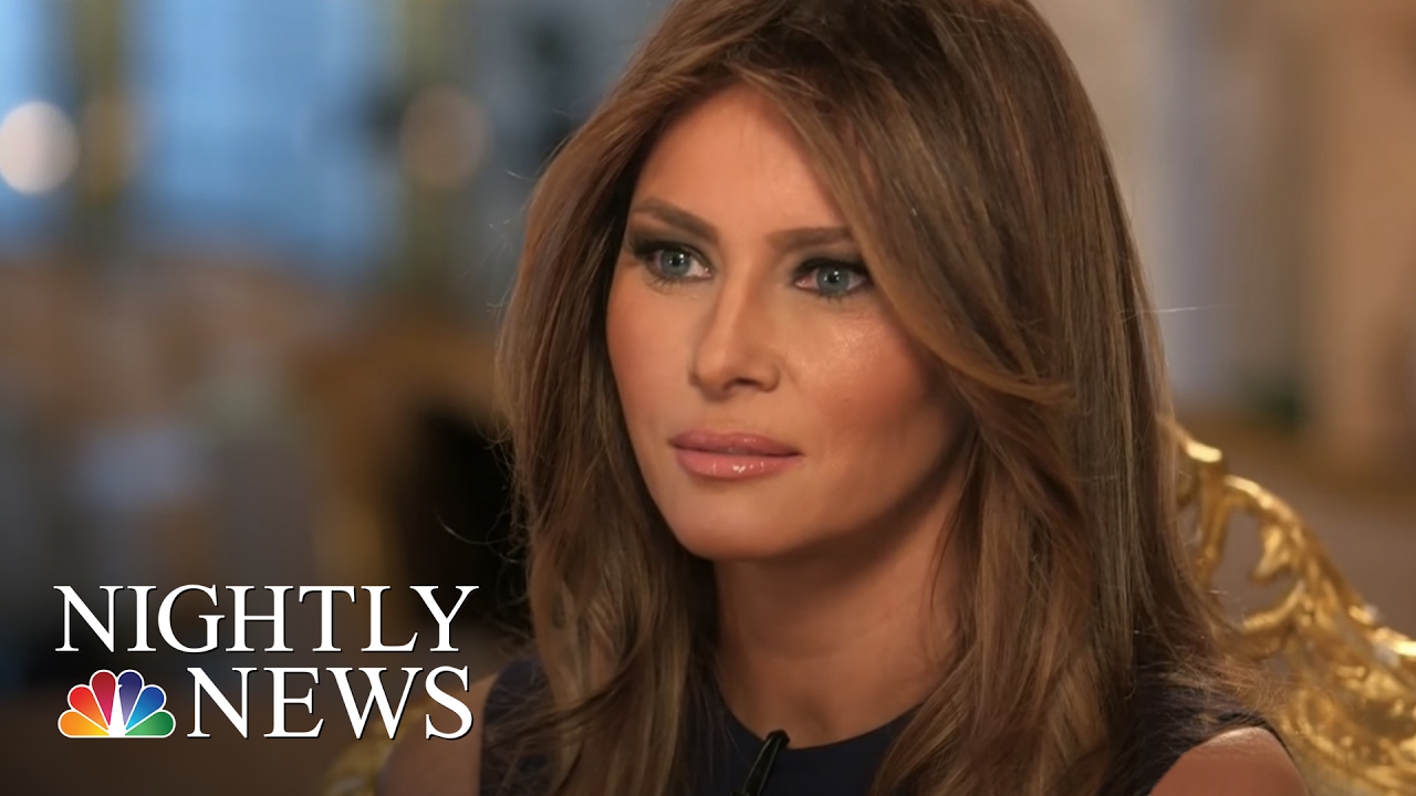 Melania Trump On Husband’s Controversial Immigration Rhetoric | NBC Nightly News